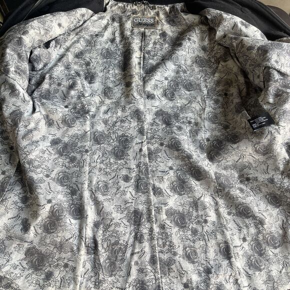 Guess Los Angeles Wool Pea Coat Womens 2X Lined Toggle Button Winter - Picture 5 of 14